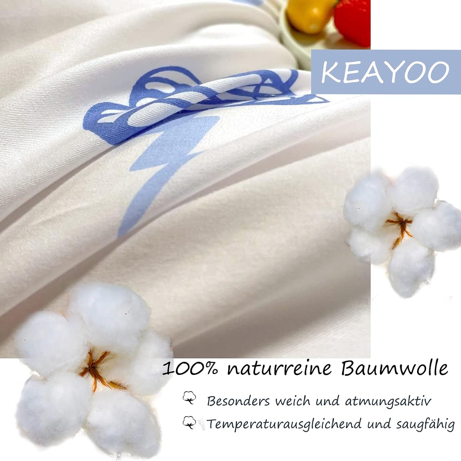 Bettwäsche für Kinder, Unisex, Dinosaurier, Baumwolle Bettwäsche - Kinder Naty Shop