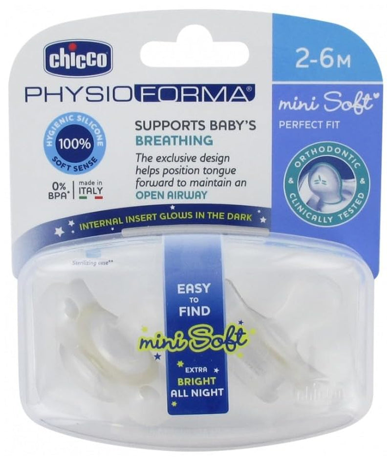 PHYSIOFORMA MINI WEICHE SAUGSUSPENSION, KLAR, 2-6M, 100% SILIKON, 2 STK.