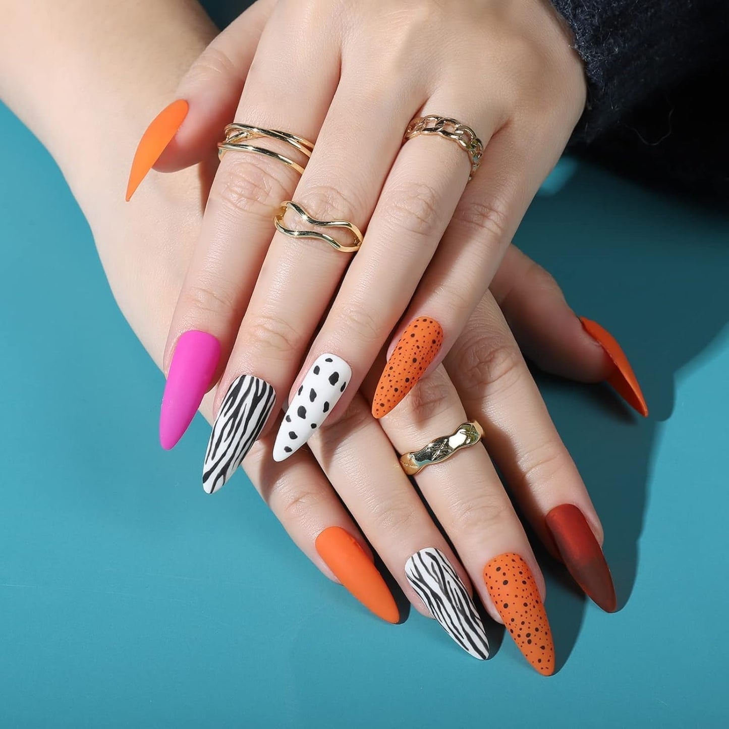 FANDAMEI Nail Art Pinsel Set, 15 Stücke Pinsel Für Gelnägel Nagel Pinsel, 5 Stücke Gepunkteter Stift, 10 Rolle Streifenband Nägel, Strasssteine ​​​​Nägel, Ultra Dünne Nagel Pailletten Für Nagelkunst Maniküre Set