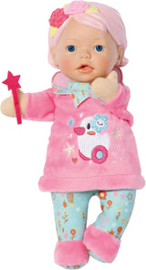 BABY born for Babies Fee Weichkörperpuppe mit Fingertaschen in den Armen 26cm hohe Handpuppe 834695 Zapf Creation