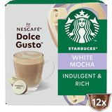 STARBUCKS White Mocha von Nescafé Dolce Gusto Kaffeekapseln 6 x 12 (72 Kapseln)