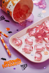 HEITMANN KREATIV Halloween Fruit Kaugummi-Ersatzset – Himbeergeschmack
