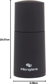 Microplane Gewürzmühle Schwarz für Muskatnuss, Zimt, Tonkabohnen, langen Pfeffer und andere trockene Gewürze. Mahlen und Mühlen Naty Shop