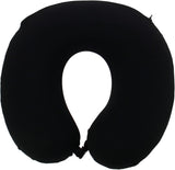 Kine Travel 169803 Gel-Nackenkissen Physiogeprüftes ergonomisches Reisekissen Schwarz & Blau Reisekissen Naty Shop