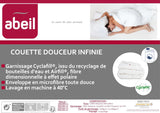 15000000534 Douceur Infinie Quilt, leicht, Polyester, weiß, weiß, 240 x 260 cm Steppdecken und Steppdecken Naty Shop