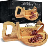 Traditioneller Wurstschneider – Wurst-Guillotine – 30 x 19 x 12 cm – Reiben und Schneidemaschinen aus Massivholz Naty Shop Standardtitel