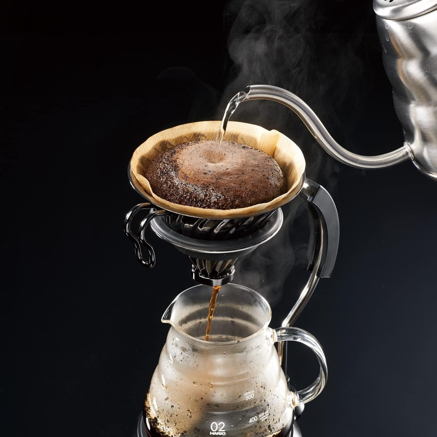 Kaffeetropfer aus Metall V60
