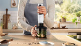 , Stabmixer, Ergomaster Serie 4, 800-Watt-Motor, Geschwindigkeitsregler, Quattroblade Kitchen Naty Shop