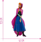 Bullyland 12960 - Prinzessin Anna Figur aus dem Film Frozen von Walt Disney, ca. 9,5 cm, sehr detailliert, ideal als kleines Geschenk für Kinder ab 3 Jahren
