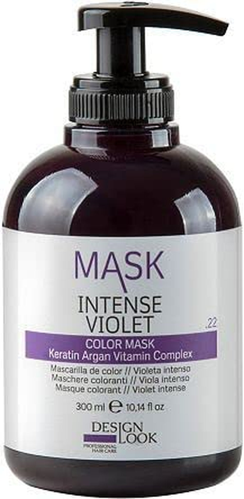 Farbmaske Intensiv Violett .22-300 ml - Erfrischende und Farbpflege Haarmaske Naty Shop Standardtitel