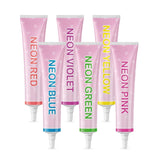 Goodbake Neonlebensmittelfarben 6 Farben Set – Intensive Lebensmittelfarbe – Lebensmittelfarbpaste – Zum Einfärben von Torten, Fondant, Buttercreme Uvm. – 100 % veganer Naty Shop