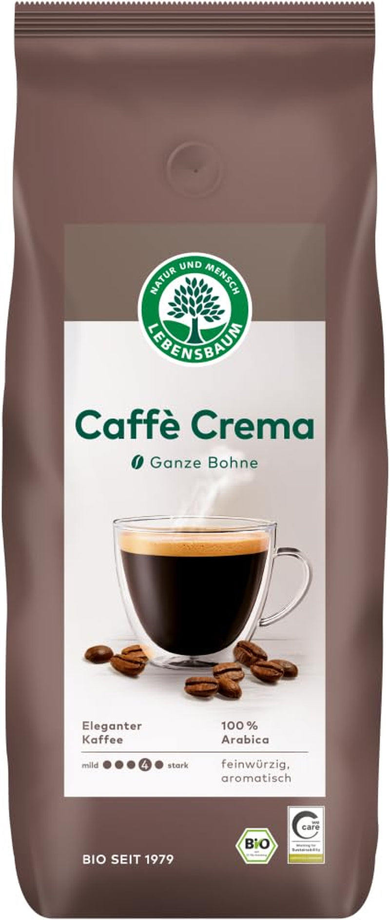Caffè Crema, ganze Bohnen 2 x 1000 g