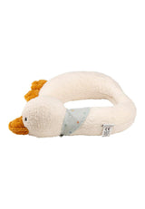Edda Lou Enten-Nackenstütze, U-förmiges Nackenkissen, Tierkopfkissen für Jungen und Mädchen, ideal für Auto, Flugzeug und Reisen, orthopädische Nackenkissen, Naty Shop