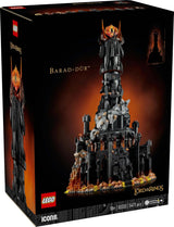 LEGO Icons Der Herr der Ringe: Barad-Door-Bauset für Erwachsene mit Sauron, Gothmog, Orc, Frodo, Sam und Gollum als Minifiguren, Film-Erinnerungsstücke, Fan-Sammlerstücke, 10333 Bausets. Besuchen Sie den LEGO-Store