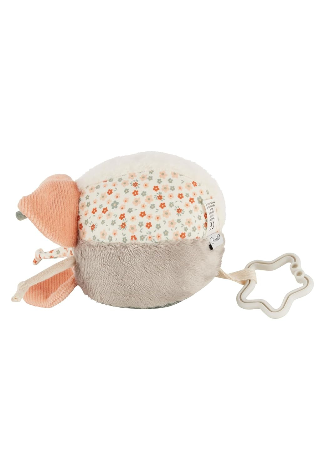 Sterntaler Stoffballbauernhof - Baby-Textilball aus weichen Stoffkombinationen - Babyspielzeug gefüllt mit Polyesterwatte - Babyball zum Fangen und Spielen, bunt Babyspielzeug Naty Shop