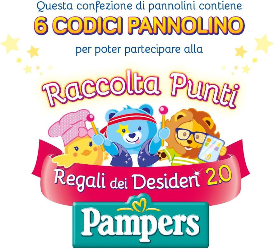 Pampers Sun and Moon Midi Windeln, Größe 3 (4-9 kg), 120 Windeln