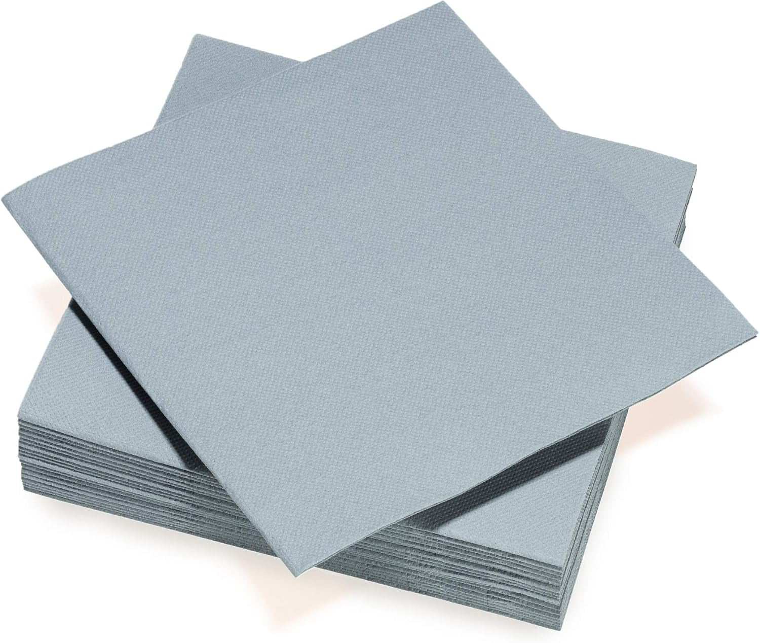 - Tex Touch Papierservietten - Schwarz - Fsc®-zertifizierte Servietten - Recycelbar und biologisch abbaubar - Set mit 40 großen schwarzen Servietten 38 x 38 cm