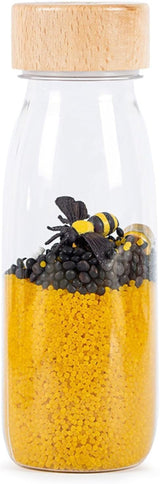 Blue Tang Sound Bottle Babyspielzeug Naty Shop Bees