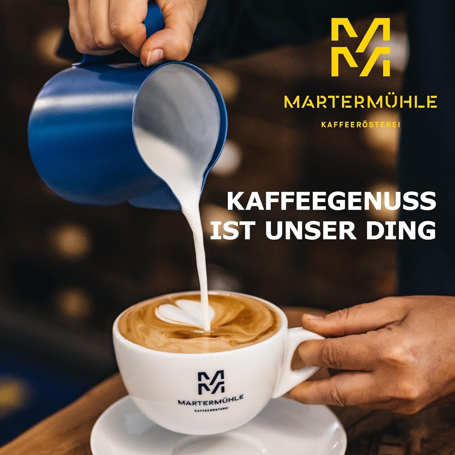 Martermühle Peru Bio Kaffeebohnen 1kg mittelkräftig I Arabica I Aroma: Milchschokolade, florale Noten, Nüsse I Ganze Bio Kaffee-Bohnen schonend geröstet, säurearm