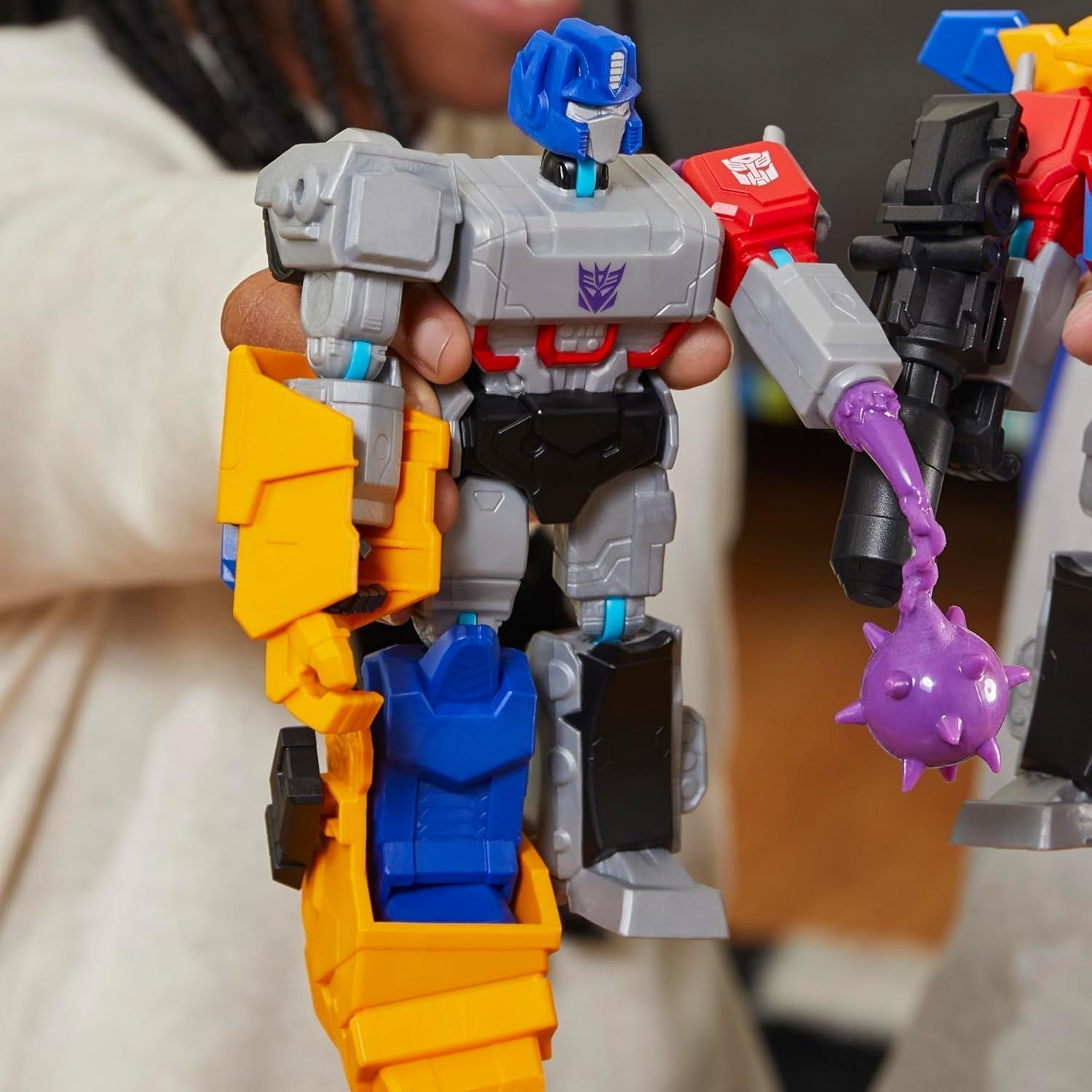 Transformers Mixmashers Optimus Prime Anpassbare Deluxe-Actionfiguren und Zubehör Actionfiguren Naty Shop