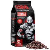 Blank Roast - GUNNAR - 1kg - Whole Kaffee-Bohnen Extra Strong - Kräftige Robusta-Röstung - 494mg Kaffein je Tasse - Würzig & Kraftvoll mit Noten von dunkler Schokolade - Säurearm