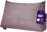 Lesekissen Traumnacht Kuscheliges Rückenkissen, 70 x 40 cm dunkelgrau, abnehmbarer und waschbarer Bezug aus 100 % Polyester, praktische Seitentasche, Öko-Tex zertifiziert, nach deutschen Qualitätsstandards produziert
