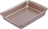 Relaxdays Backform, antihaftbeschichtet, 4 Liter, Kohlenstoffstahl, braun Formen und Backbleche Naty Shop
