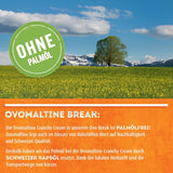 Ovomaltine OVO BREAK Waffel- und Schokoriegel – ein knuspriger Snack mit dem unverwechselbaren Geschmack unserer beliebten Creme Crocante, natürlich ohne Palmöl (4 x 39g)