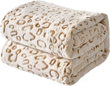 FY FIBER HOUSE Flanell-Fleece-Überwurf, Mikrofaserdecke mit 3D-Gepardendruck, 228 x 274 cm, lila Steppdecken und Steppdecken Naty Shop Brown 40 "X50"