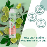 Jean & Len Green Tea & Lime Feuchtigkeitsshampoo, für normales bis fettiges Haar, 300 ml Dusche und Bad Jean & Len Green Tea & Lime