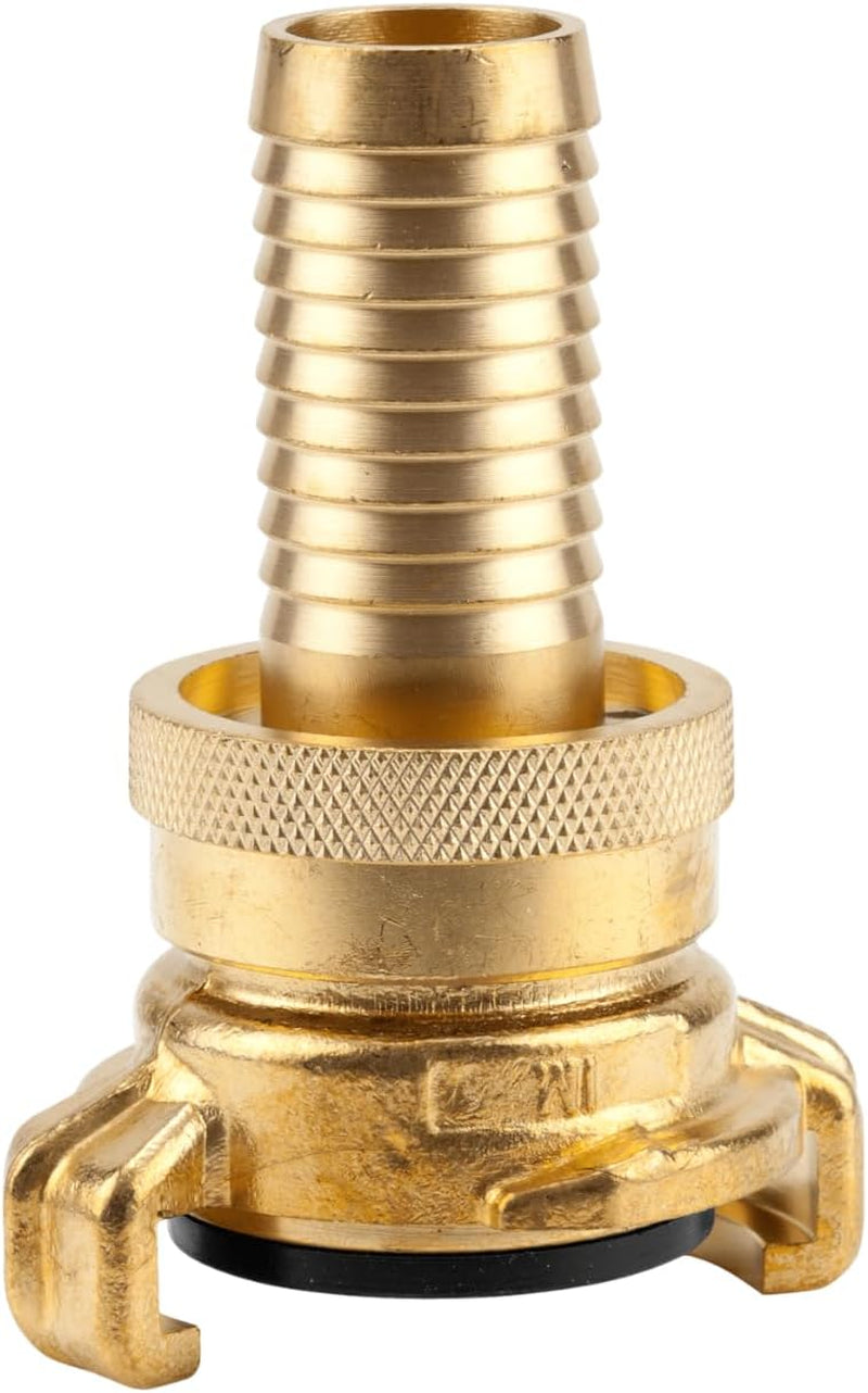 Gardena Messing-Gewindenippel: Messing-Anschluss für beidseitigen Anschluss, z.B. zu Pumpen, Rohrgewinde 26,5 mm (G 3/4 Zoll) (7260-20)
