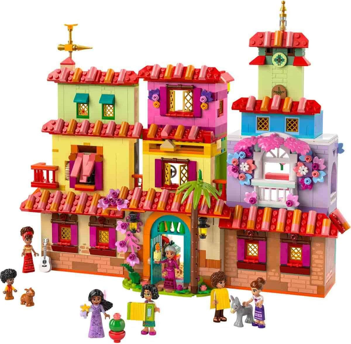 LEGO Ç€ Disney Encanto Magisches Haus der Madrigale Kinderpuppenhaus mit Mirabel Spielfigur Bauspielzeug für Mädchen und Jungen ab 7 Jahren 43245 Bausets Besuchen Sie den LEGO-Store