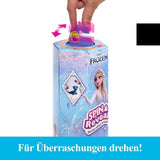 Mattel Disney Die Eiskönigin Elsa Modepuppen-Set, Spin & Reveal mit 11 Überraschungen, darunter 5 Zubehörteile, 5 Aufkleber und eine Spielszene, inspiriert vom Disney-Film, HTG25 Naty Shop Dolls