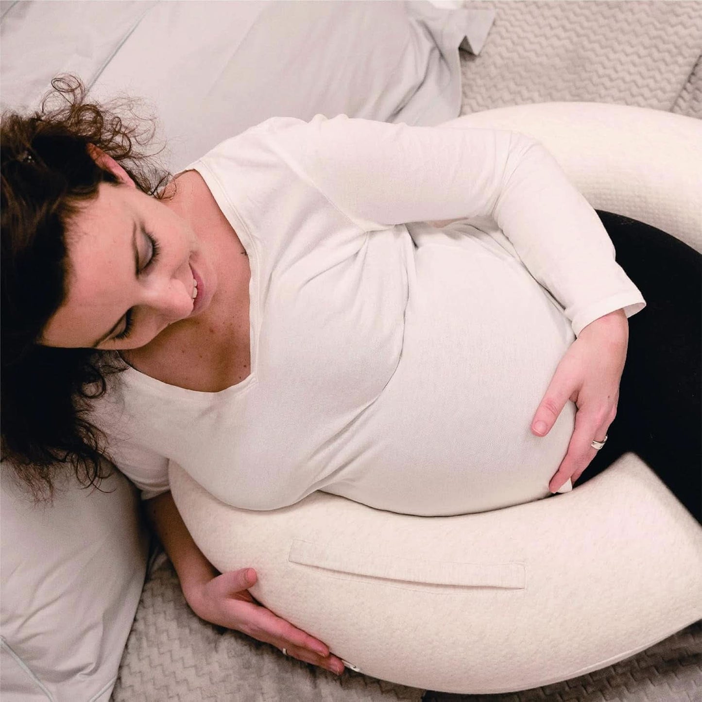 Multifunktionales Stillkissen, 4 in 1, Soft Nova, beige, Einzelkissen: 202 cm, Sessel, 40 x 75 x 22 cm Zubehör Essen und Stillen Bebe Naty Shop