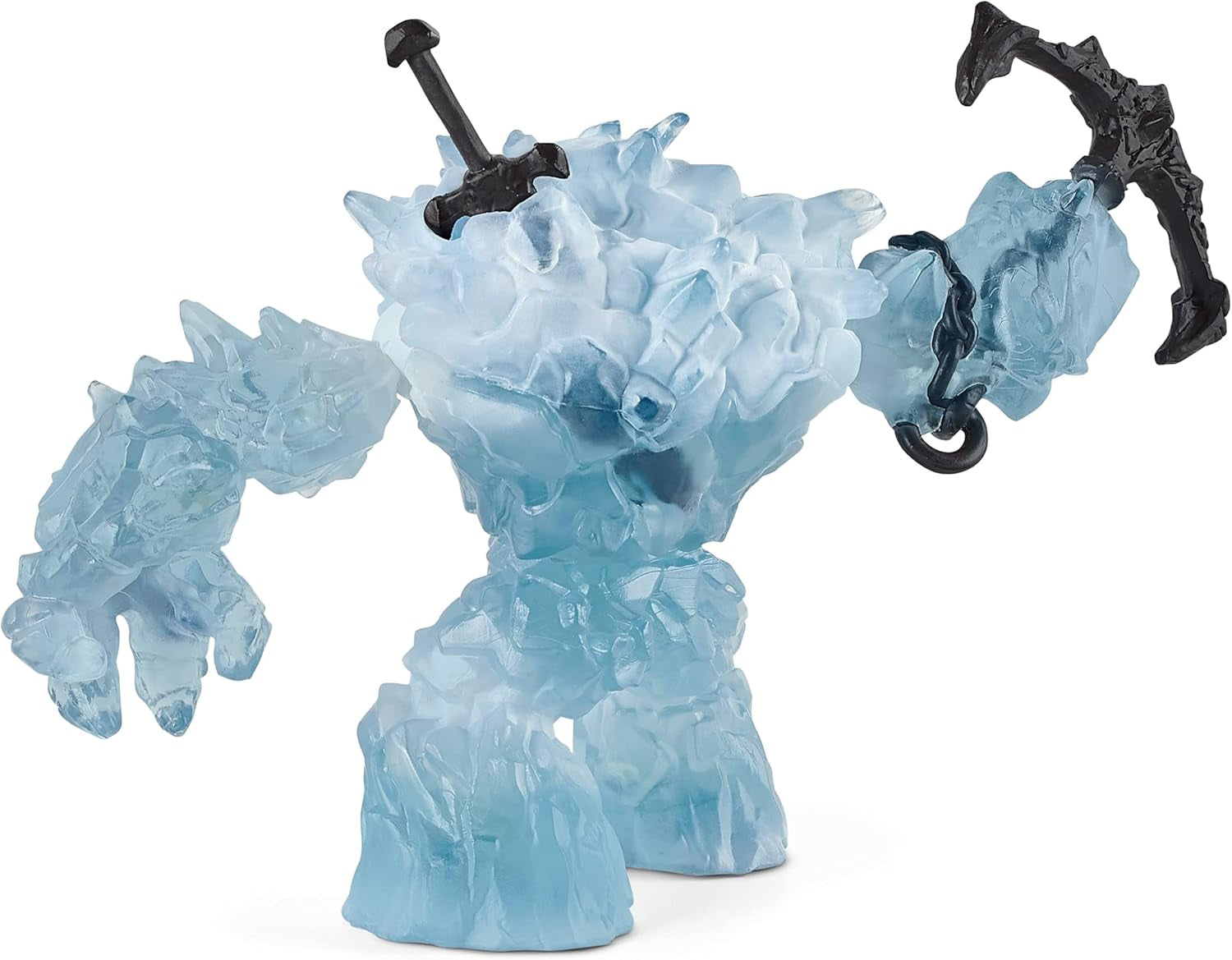 Schleich ELDRADOR KREATUREN | Eismonster 70146 | Detaillierte Figur mit beweglichen Armen und Kiefern | Tolles Geschenk für Mädchen und Jungen | Spielzeug ab 7 Jahren | 24 x 9 x 14 cm Actionfiguren Naty Shop