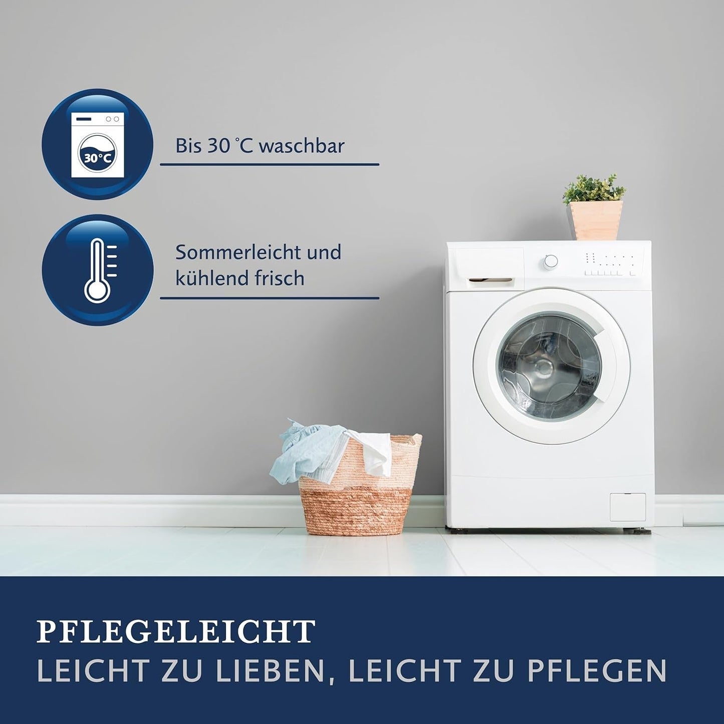 Billerbeck Simone Superlight Quilt – Seidensteppdecke – 135 x 200 cm – Sommersteppdecke, kühlende Steppdecke, leichte Sommersteppdecke – 100 % Baumwolle, weiß Steppdecken und Steppdecken Naty Shop