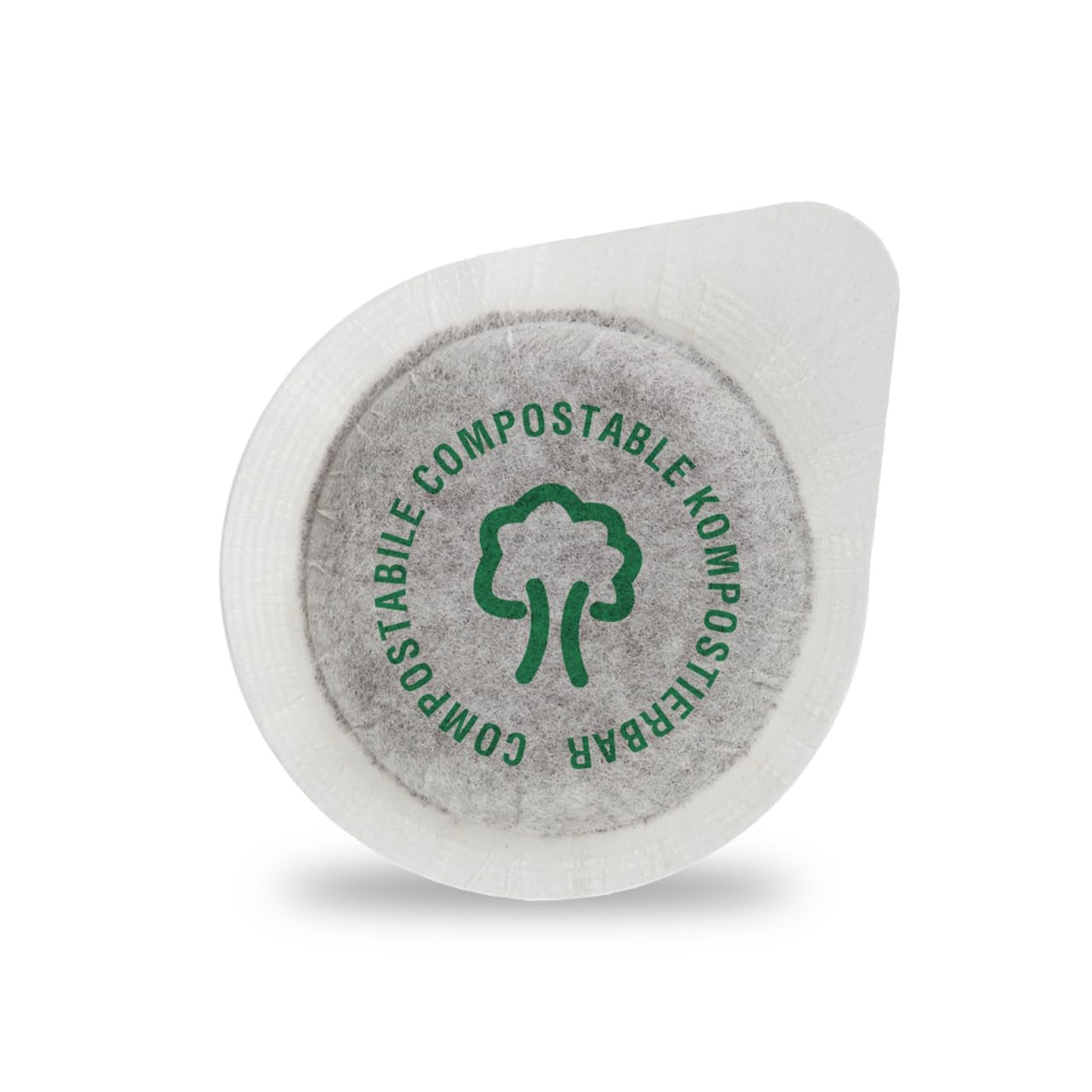 Caffè Borbone kompostierbare Kaffeepads, blaue Kaffeemischung – 50 Pads – kompatibel mit ESE System Papierpads 44 mm