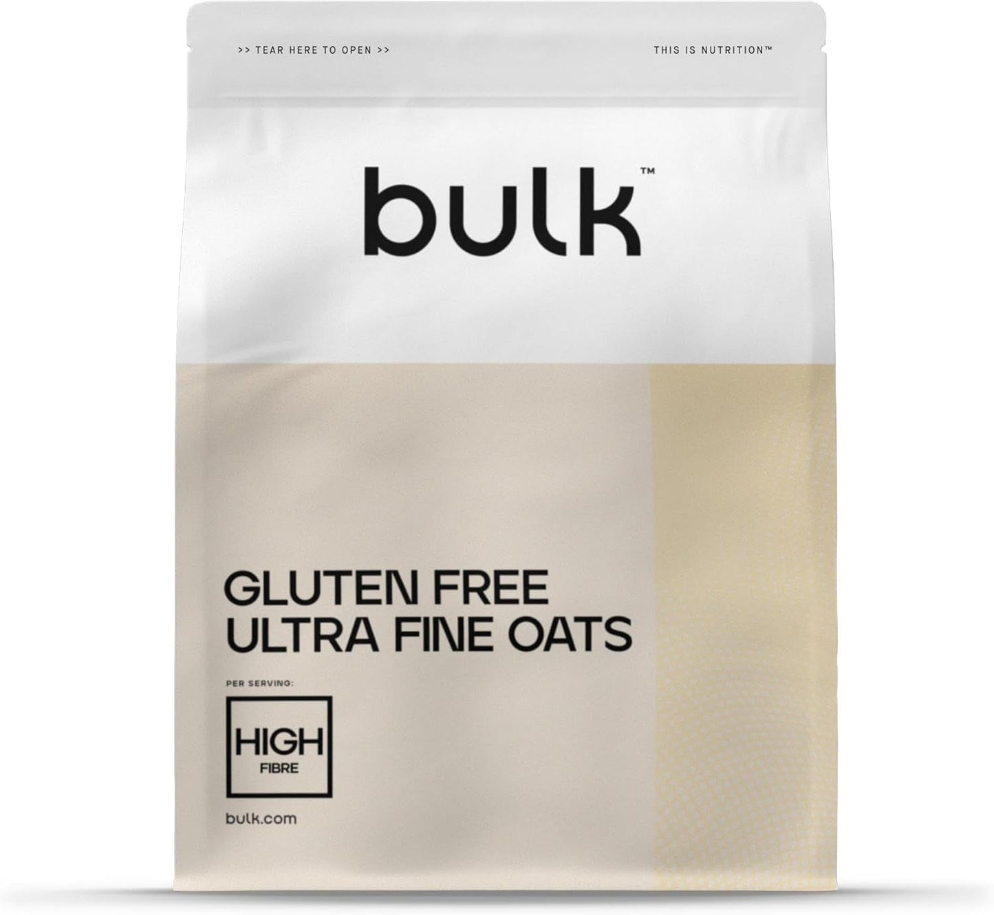 Fein gemahlenes Haferflockenmehl, lose, natürliche schottische Haferflocken, glutenfrei, 2,5 kg, Verpackung kann variieren