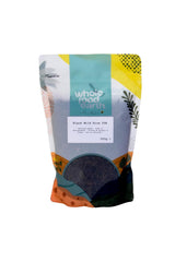 Wholefood Earth USA Schwarzer Wildreis – gentechnikfrei – natürlich – vegan – milchfrei – ohne Zuckerzusatz, 500 g