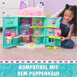 DREAMWORKS GABBY'S DOLLS HOUSE – Deluxe-Zimmer-Spielset, Kitty-Narwal-Partyraum, thematische Möbel und Accessoires, ab 3 Jahren