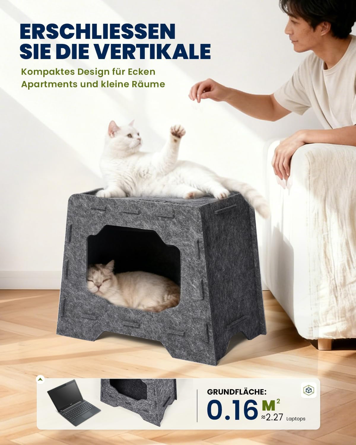 Decken und Möbel, Haustiere, Höhlen und Häuser, Katzen, Betten für Katzen, Katzenbetten, Matratzen