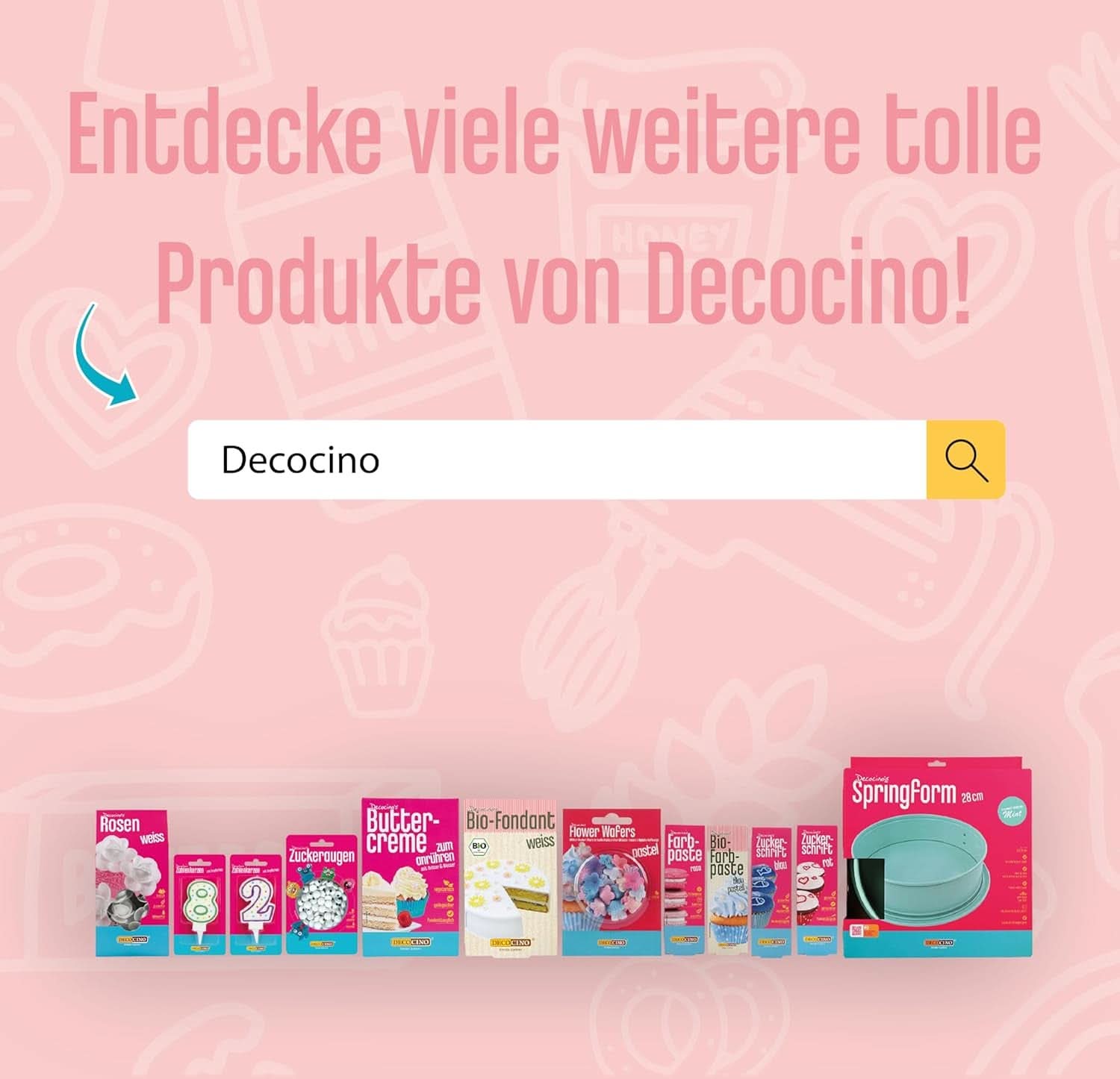 DECOCINO Bio-Streuselperlen – 60 Gramm – Bio-Dextrose-Streusel Sprinkles Naty Shop