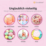 Goodbake Pastel Lilac Lebensmittelfarbe (11 ml) – hochdosierte Lebensmittelfarbe – zum Färben von Kuchen, Fondant, Buttercreme, Macarons, Getränken, Schleim und vielen anderen Gegenständen. 100 % vegan