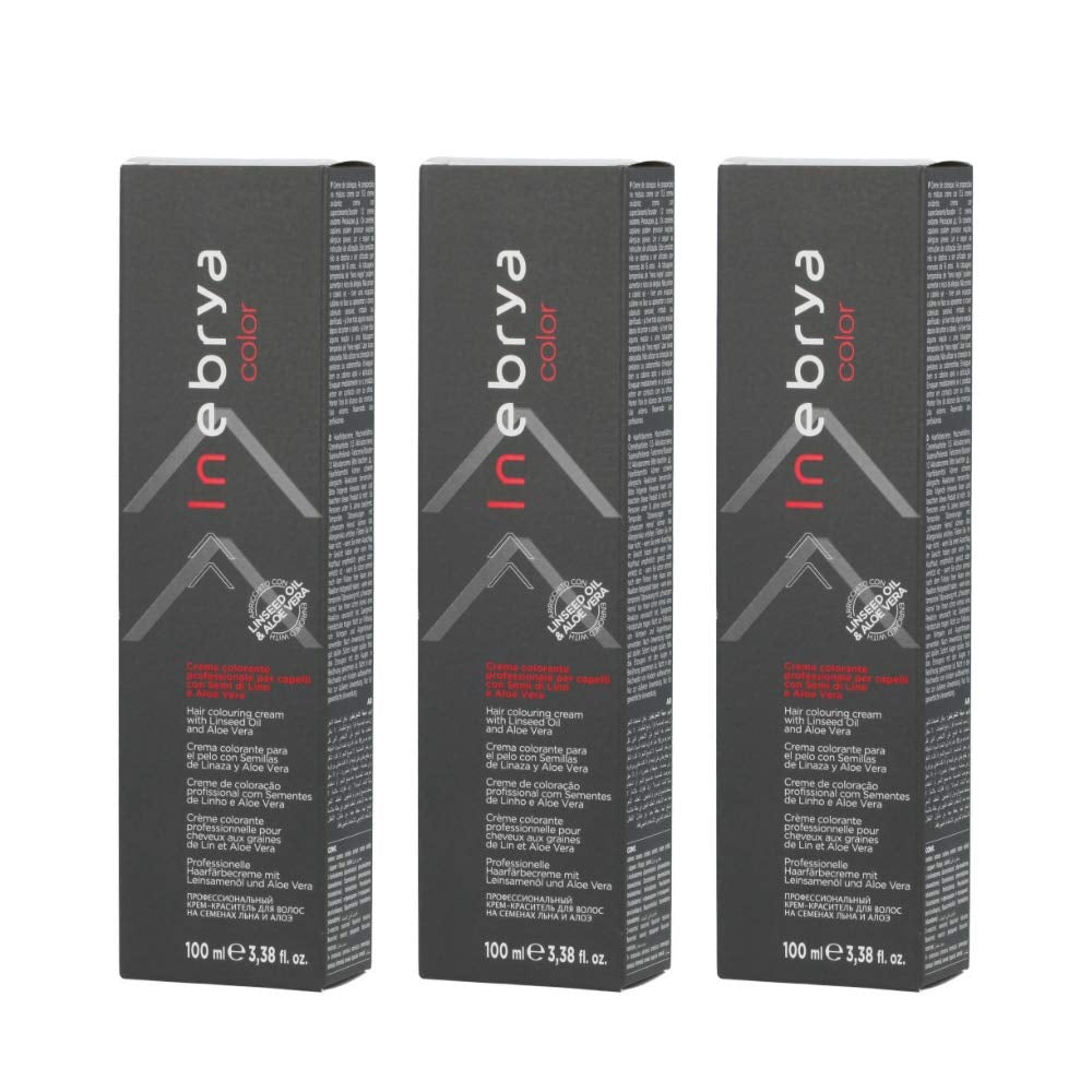 Permanente Haarfärbecreme mit Leinsamen und Aloe Vera 100 ml (- 7,0 Blond) Naty Shop Haarfärbemittel 7,7 Haselnussbraun, Farbe 1 g (1 Packung)