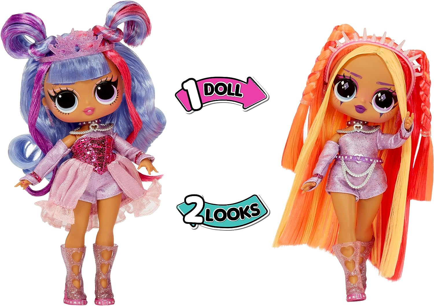 LOL Surprise Tweens Surprise Swap Series – Buns-2-Braids Bailey – Modepuppe mit über 20 Überraschungen, einschließlich Stylingkopf und fantastischen Accessoires und Outfits – für Kinder ab 4 Jahren