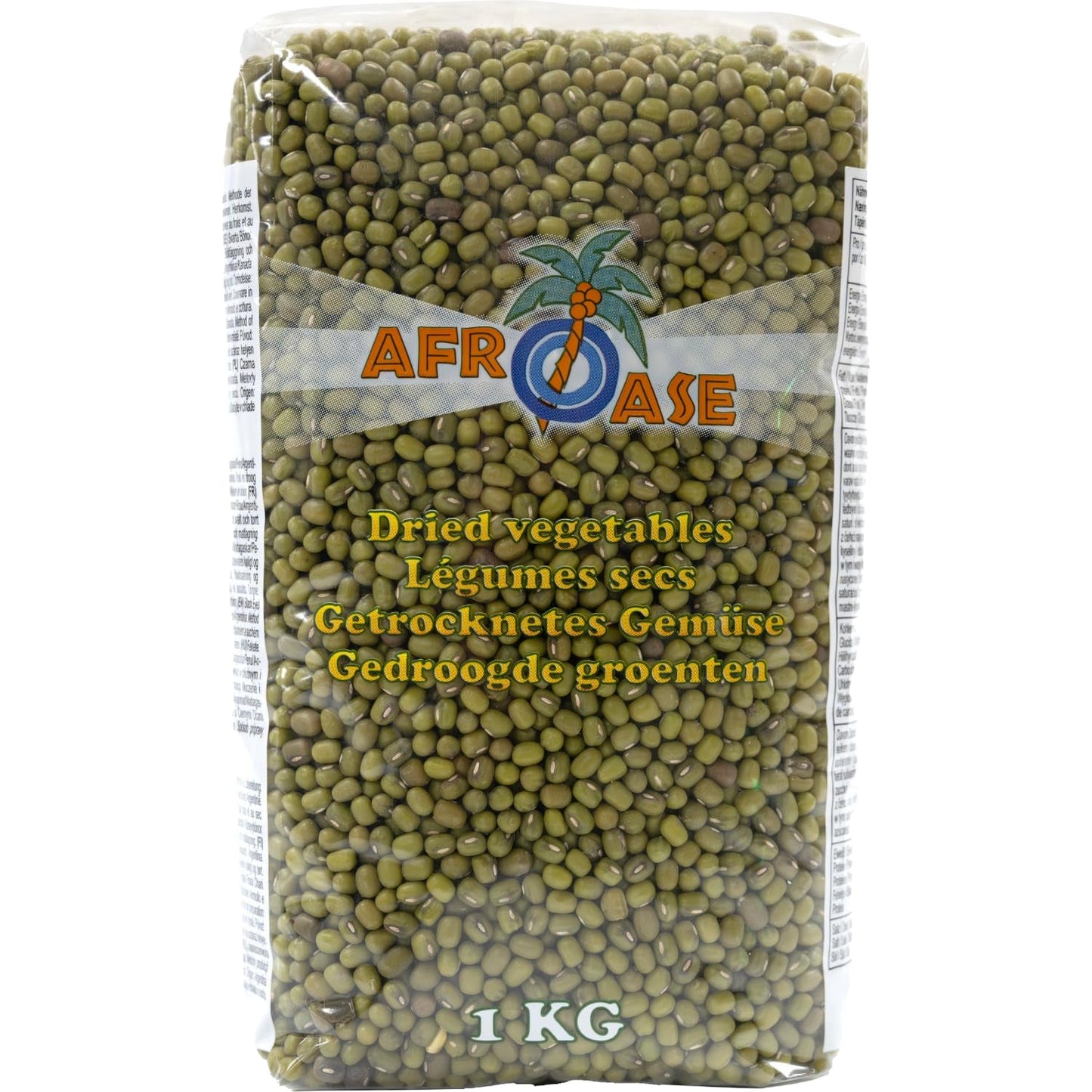 AFROASE - Munggrüne Bohnen - 1 x 1 kg