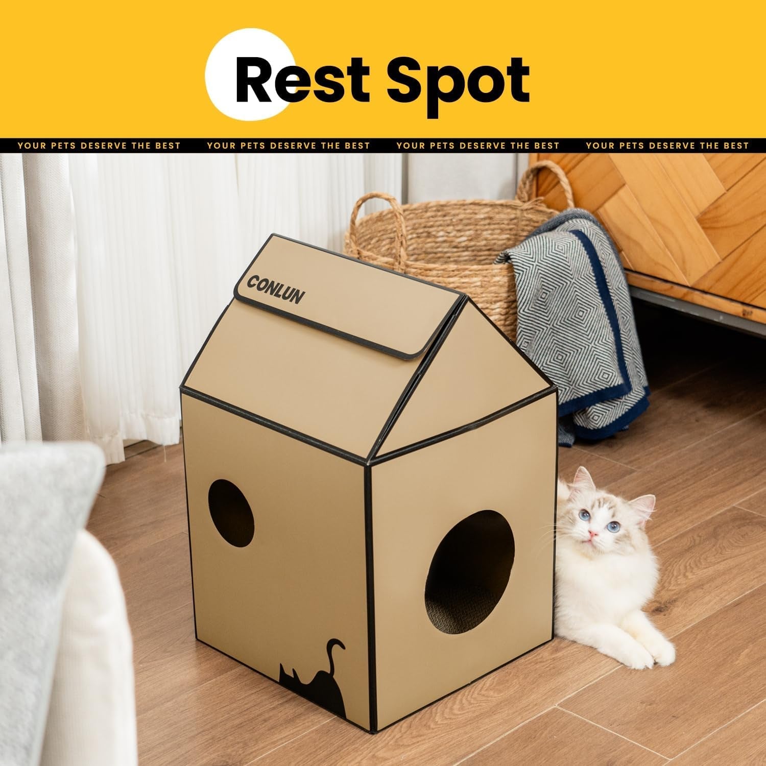 Decken und Möbel, Haustiere, Höhlen und Häuser, Katzen, Betten für Katzen, Katzenbetten, Matratzen