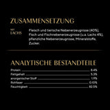 SHEBA Perfect PORTIONS Pastete für Katzen mit Lachs, MSC-zertifiziert, 8 x 3 x (2 x 37,5g) = 225g (Verpackung wird aktualisiert)