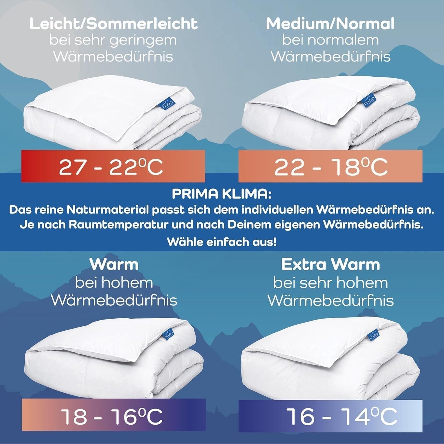 Exklusive Steppdecke, Kamel, Weiß, 135 x 200 cm Steppdecken und Steppdecken Naty Shop
