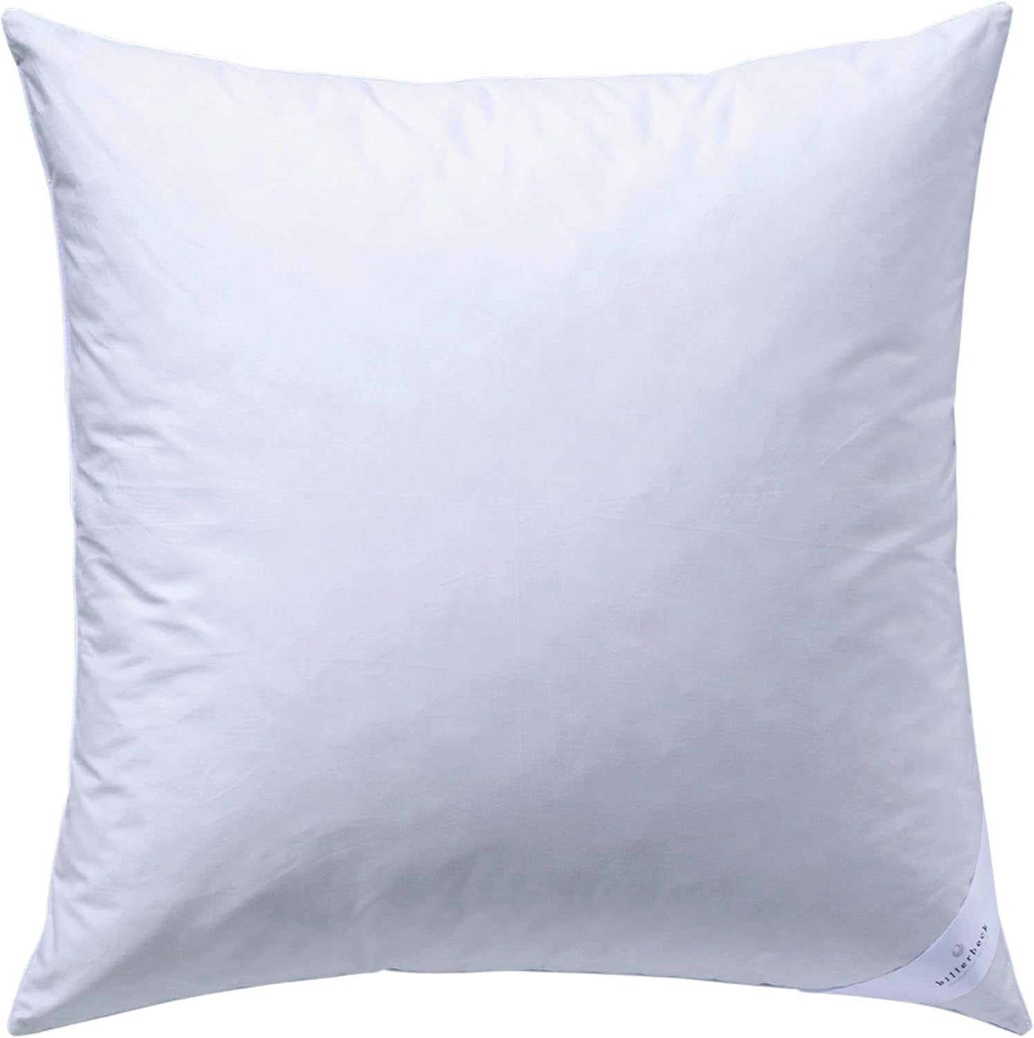 Billerbeck 5452280006 Daunenkissen S 03, ca. 80 x 80 cm, weiß, 1 Stück (1 Packung) Naty Shop Standardkissen 1 Stück (1 Packung)